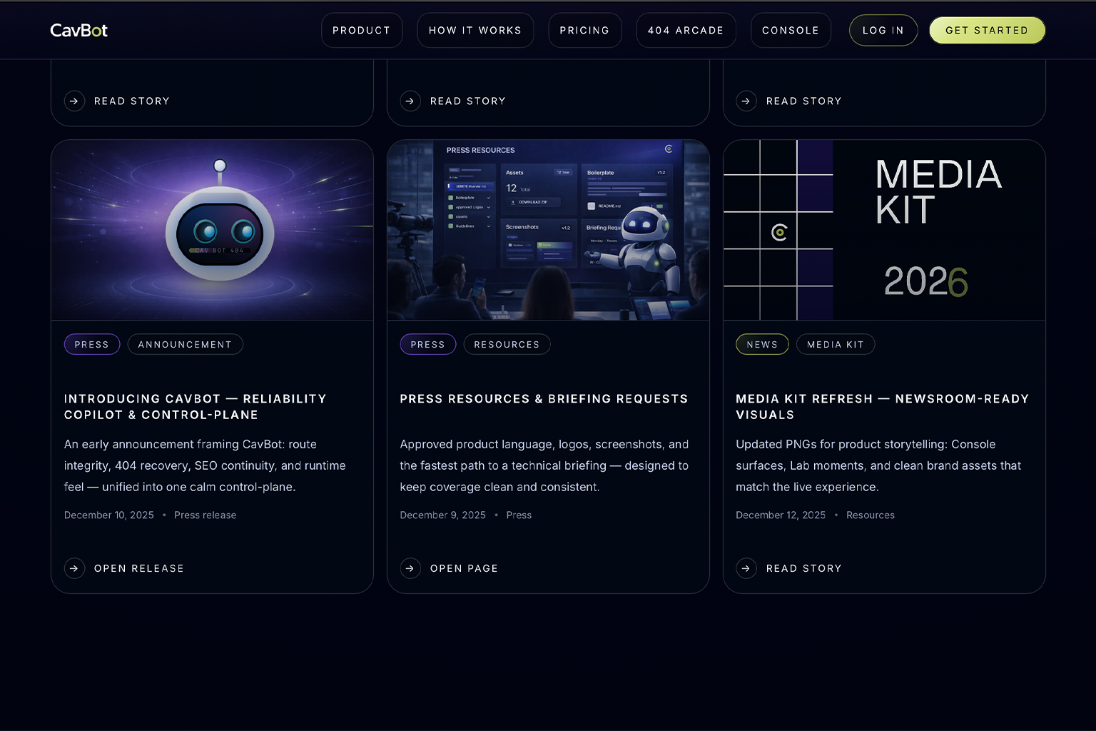 CavBot screenshot 09