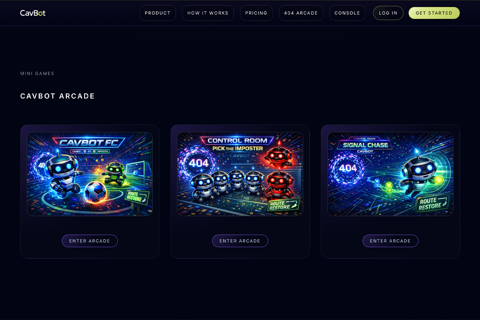 CavBot screenshot 02