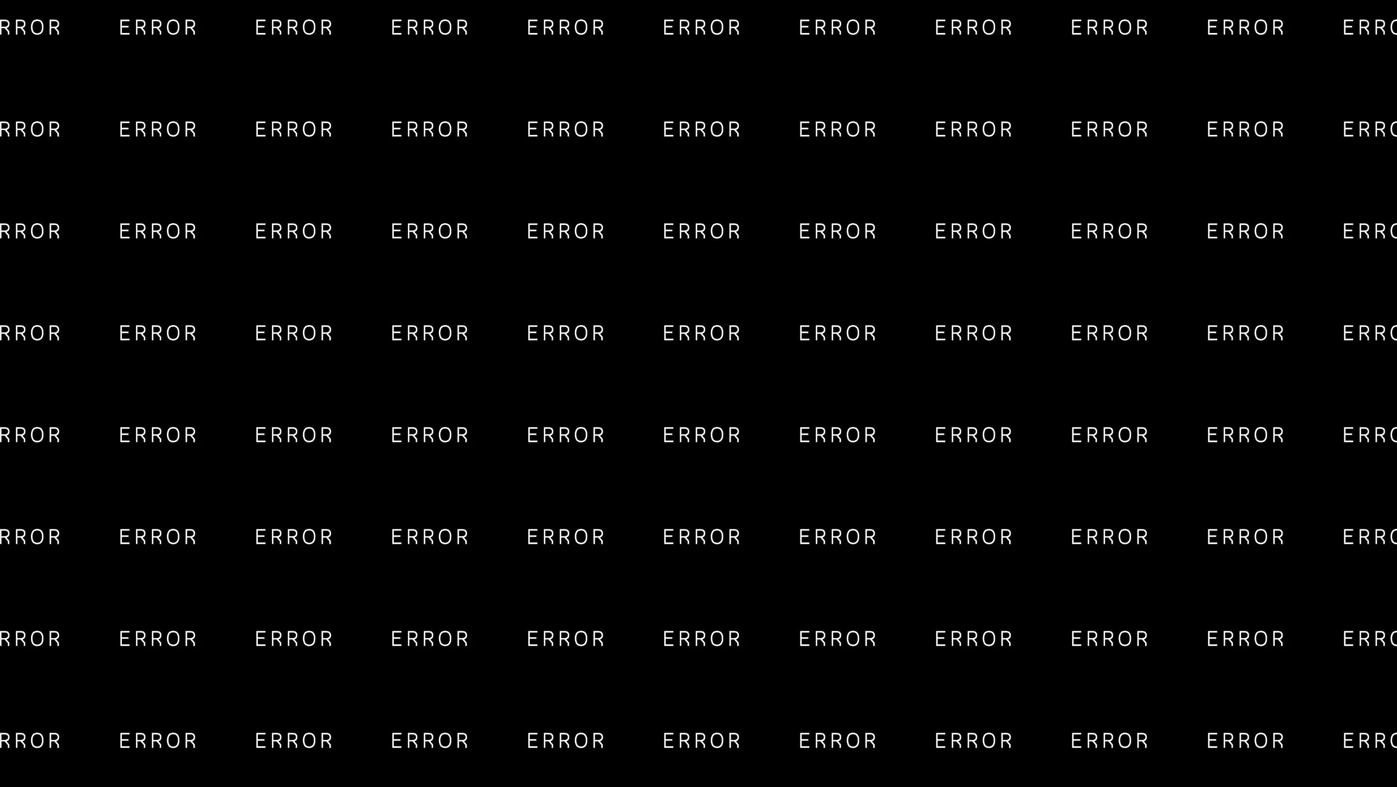 Broken 404 visual concept